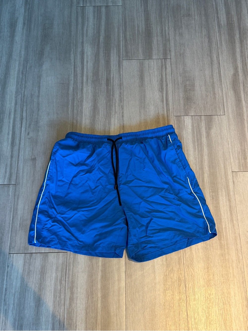 Men's Blue Athletic Swim Shorts